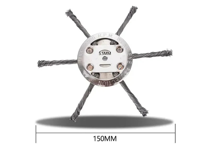 UP TO 50%🔥🔥Universal Steel Wire Wheel Head Grass Trimmer Head 2