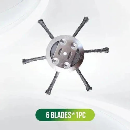 UP TO 50%🔥🔥Universal Steel Wire Wheel Head Grass Trimmer Head 2