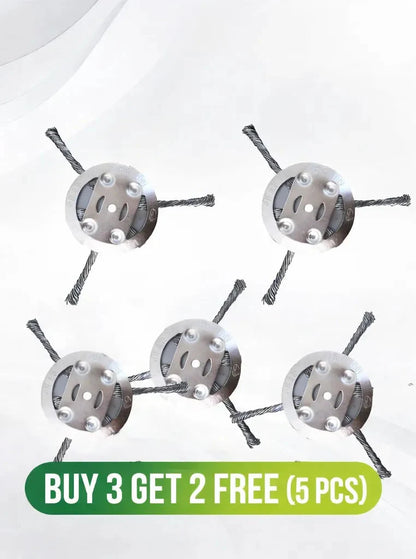 UP TO 50%🔥🔥Universal Steel Wire Wheel Head Grass Trimmer Head 2