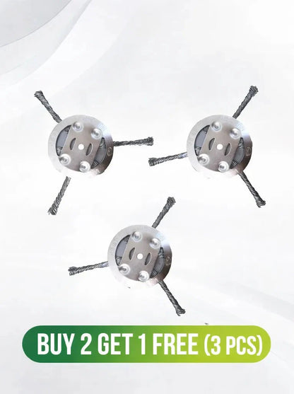 UP TO 50%🔥🔥Universal Steel Wire Wheel Head Grass Trimmer Head 2